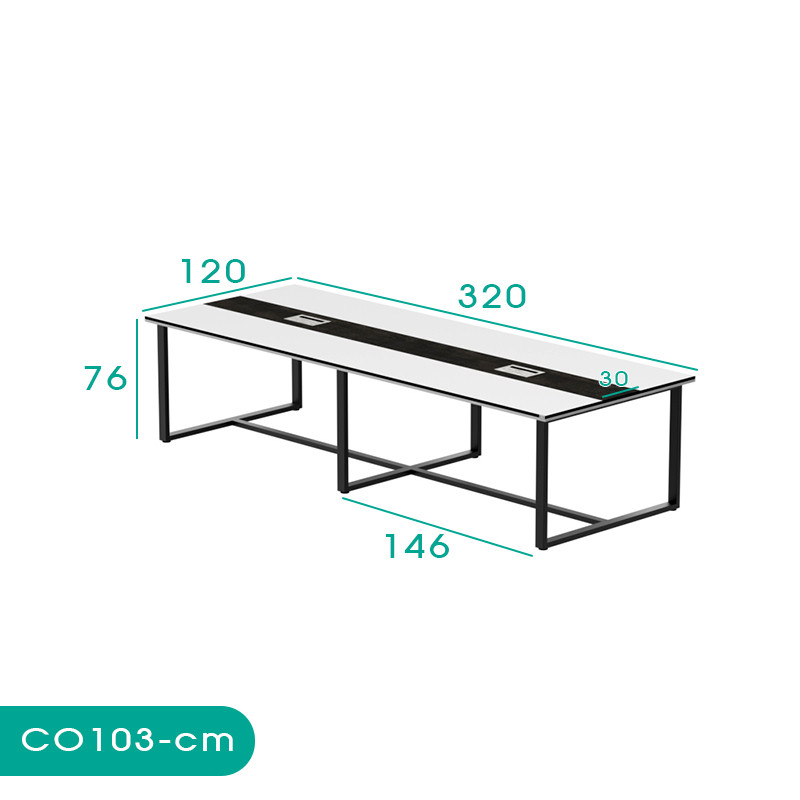 میز کنفرانس اسمردیس مدل CO103 - MDF میز کنفرانس اسمردیس مدل CO103 - MDF