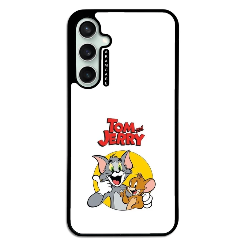 کاور آکام مدل AMC-WSGS23FE-TOM & JERRY18 مناسب برای گوشی موبایل سامسونگ Galaxy S23 FE