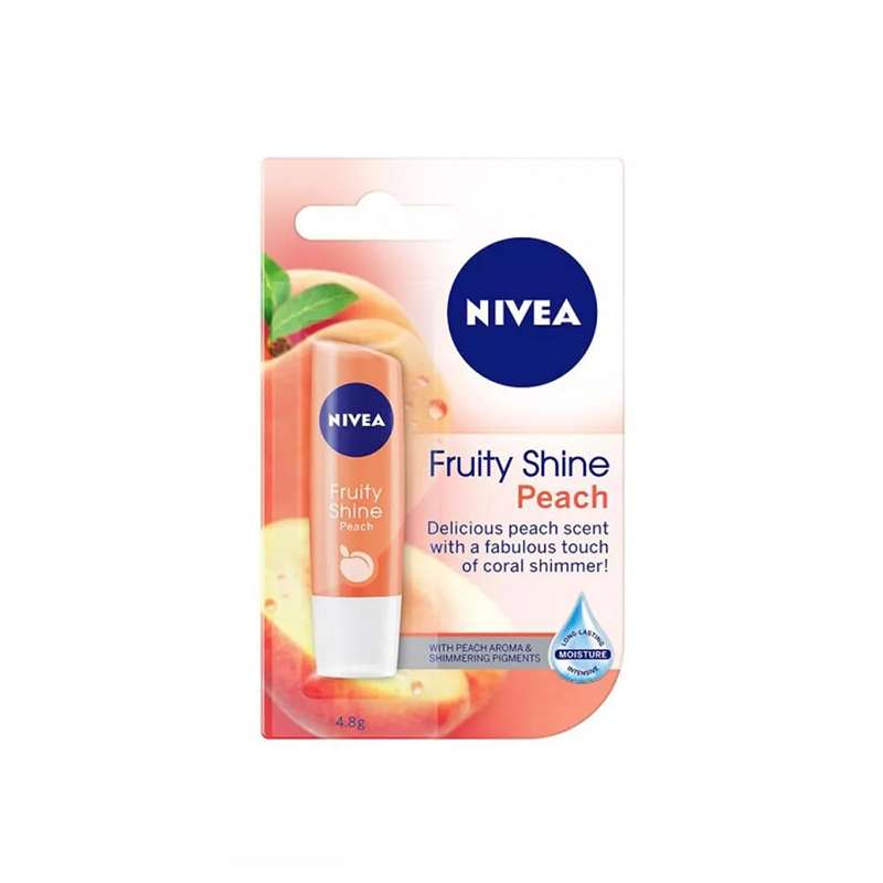 بالم لب نیوآ مدل fruity shine peach بالم لب نیوآ مدل fruity shine peach