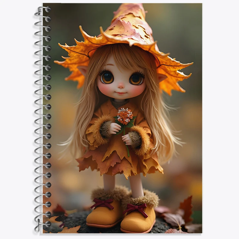 دفتر لغت 50 برگ خندالو طرح دخترانه کد F5997