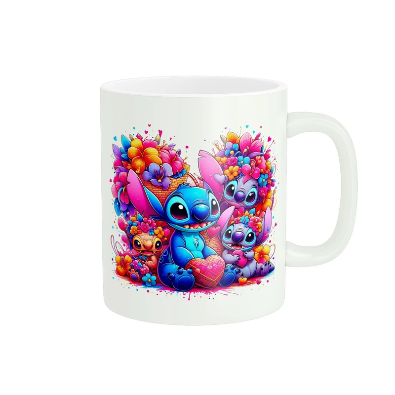 ماگ پادآفرین مدل کارتون استیچ و لیلو Stitch کد PM3866