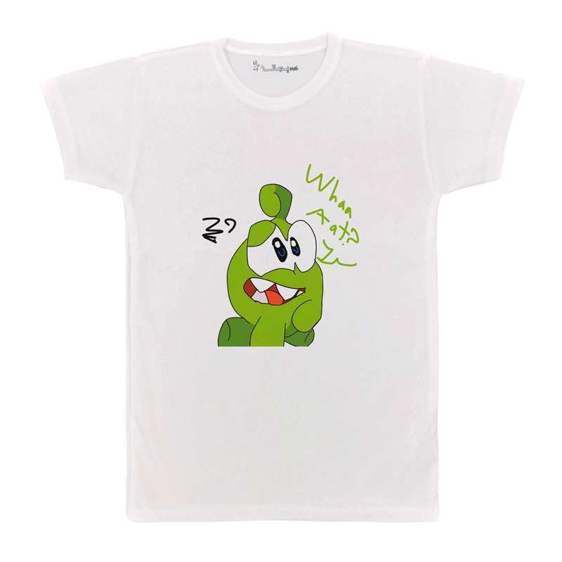 تی شرت بچگانه پرمانه طرح om nom کد pmt.2672