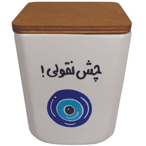 بانکه مدل سرامیکی طرح چشم و نظر