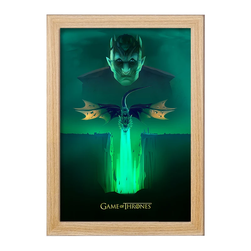 تابلو خندالو مدل بازی تاج و تخت (Game Of Thrones) کد F10154