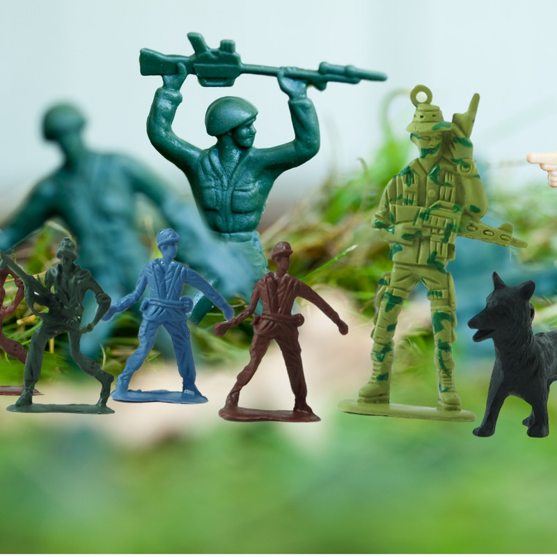 فیگور سرباز مدل SOL 3 بسته 6 عددی فیگور سرباز مدل SOL 3 بسته 6 عددی
