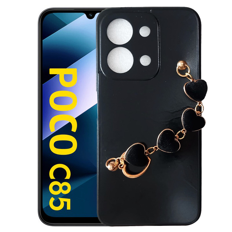 کاور نیوتونز کد xi-15c مناسب برای گوشی موبایل شیائومی Poco c85 / Redmi 15C به همراه آویز