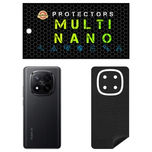 Multi Nano X-F1L Model Leather Rear Skin For Xiaomi Redmi Note 14 Pro Plus 5G (India) Mobile Phone