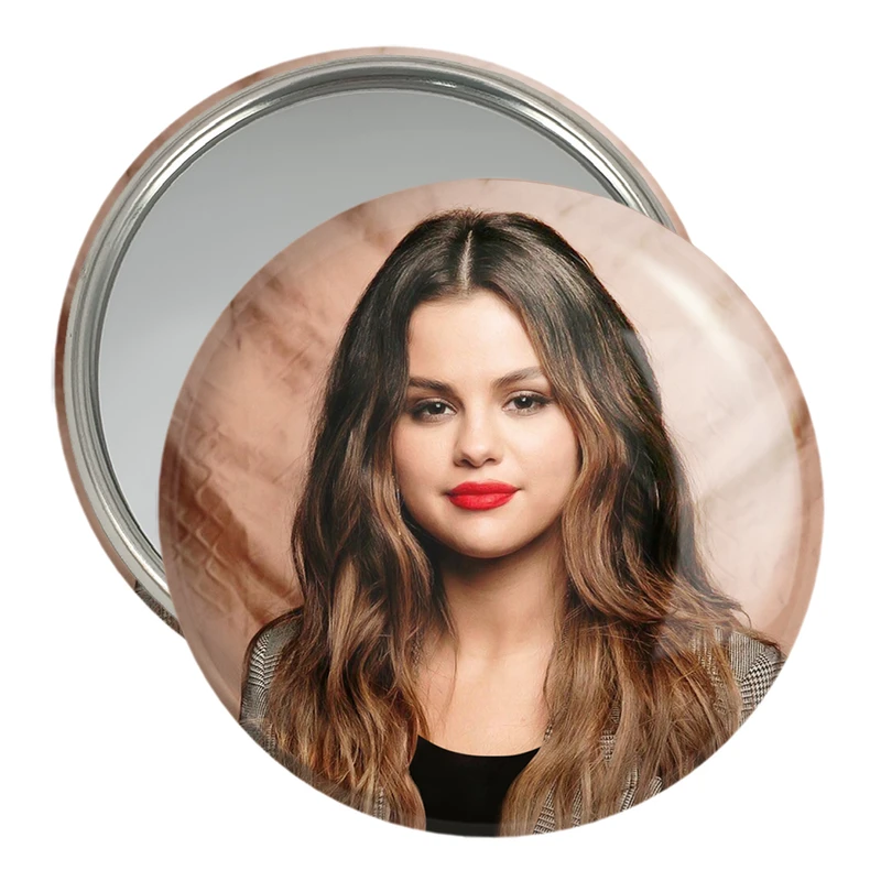 آینه جیبی خندالو مدل سلنا گومز Selena Gomez  کد 19200