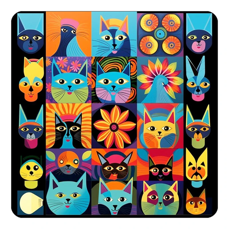 مگنت کاکتی طرح حیوانات رنگی مدل mp25773