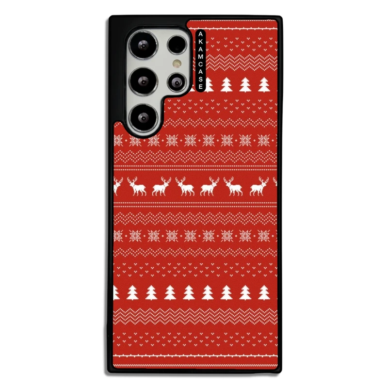 کاور آکام مدل AMC-WSGS22U-CHRISTMAS-14 مناسب برای گوشی موبایل سامسونگ Galaxy S22 Ultra