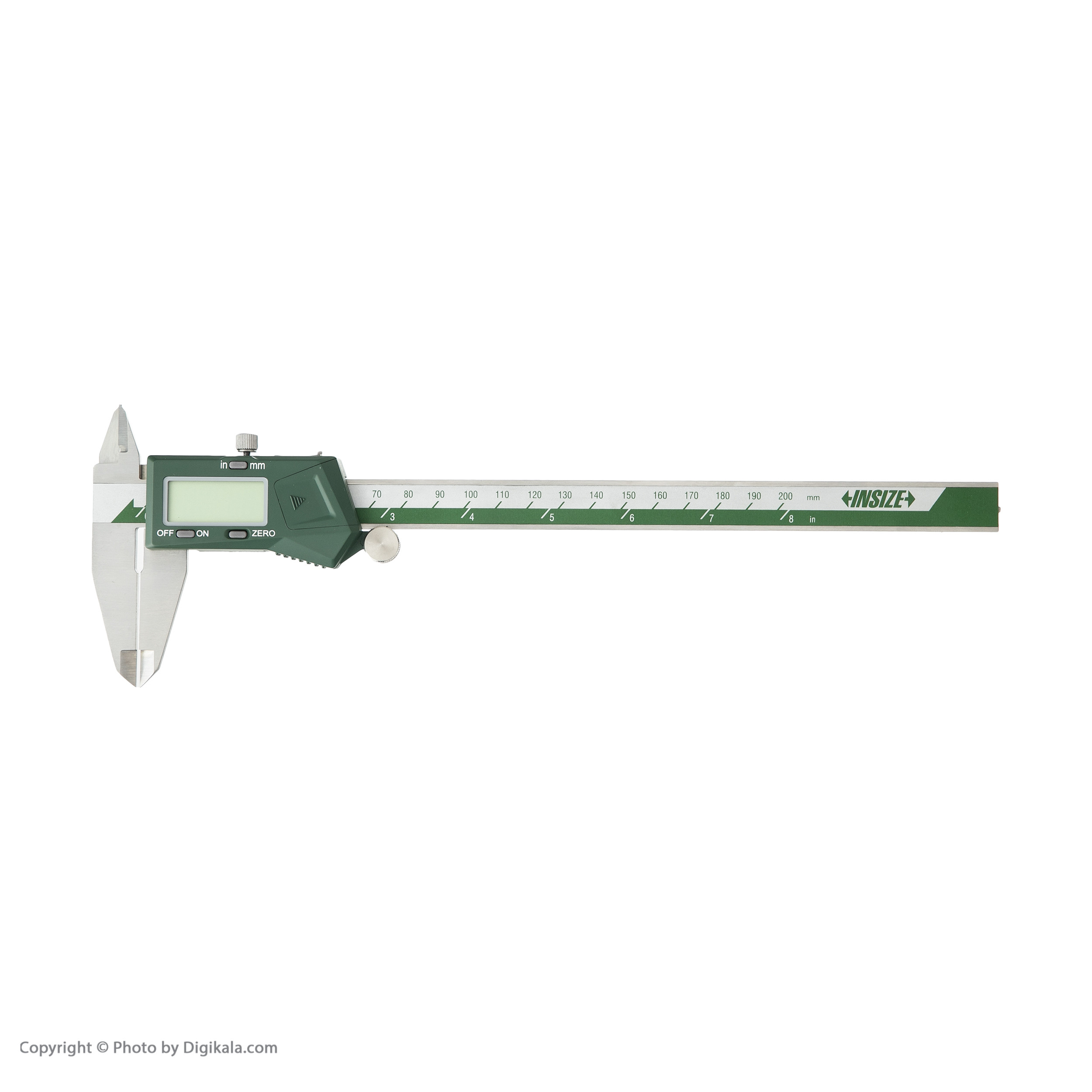 کولیس دیجیتال اینسایز کد 20-1108 گستره 200-0 میلیمتر کولیس دیجیتال اینسایز کد 20-1108 گستره 200-0 میلیمتر