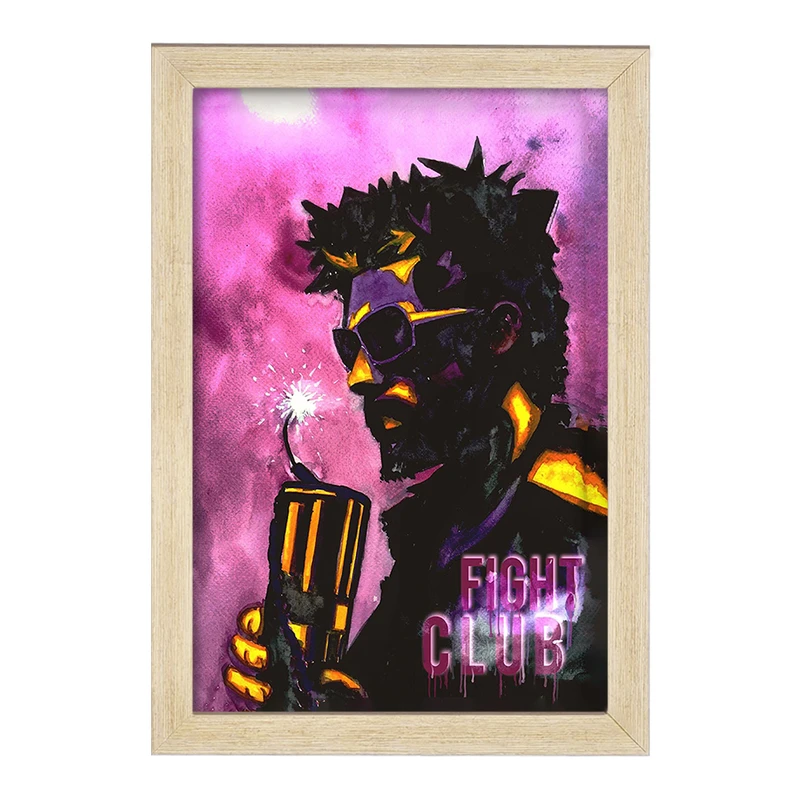 تابلو خندالو مدل باشگاه مبارزه (Fight Club) کد F11341
