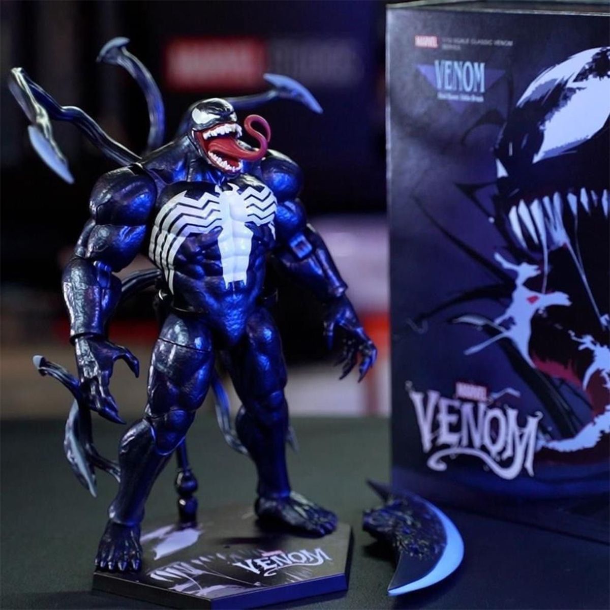 اکشن فیگور مارول مدل ونوم Venom ZD toys org کد 1916 مجموعه 6 عددی -  - 4