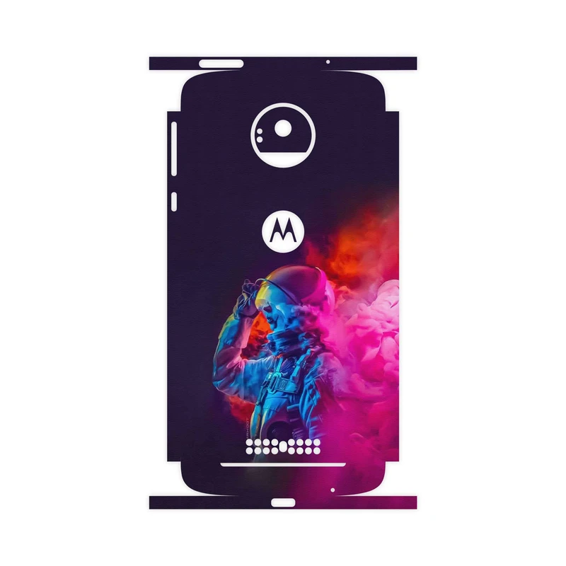 برچسب پوششی ماهوت مدل Smoke Rainbow Digital Art 1-FullSkin مناسب برای گوشی موبایل موتورولا Moto Z