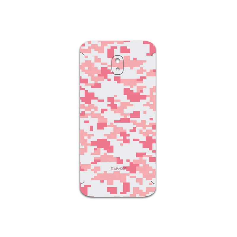 برچسب پوششی ماهوت مدل Army-Pink-pixel مناسب برای گوشی موبایل سامسونگ Galaxy J3 2017