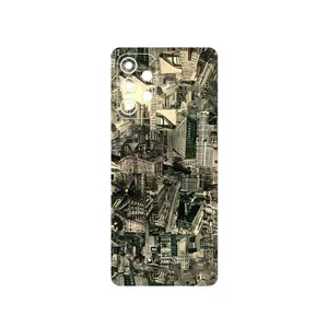 MAHOOT Collage of Skyscraper Cover Sticker for Samsung Galaxy A33 5G