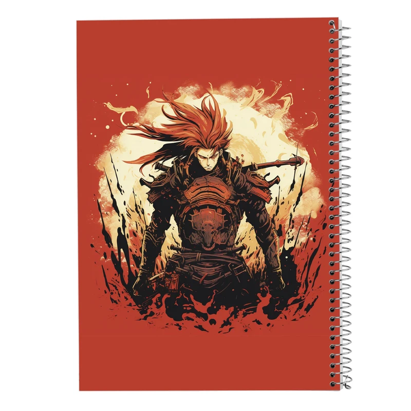 دفتر شطرنجی 50 برگ مدوپد مدل Naroto کد DF11253