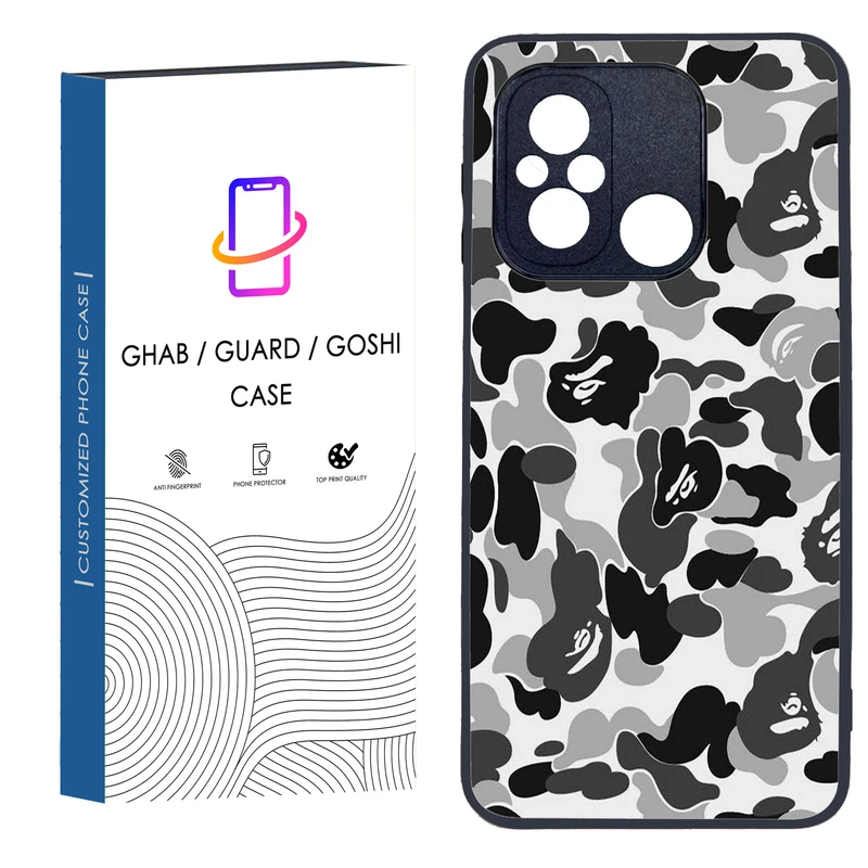 کاور قاب گارد گوشی طرح پسرانه کد 96 - TPU مناسب برای گوشی موبایل شیائومی REDMI 12C / POCO C55