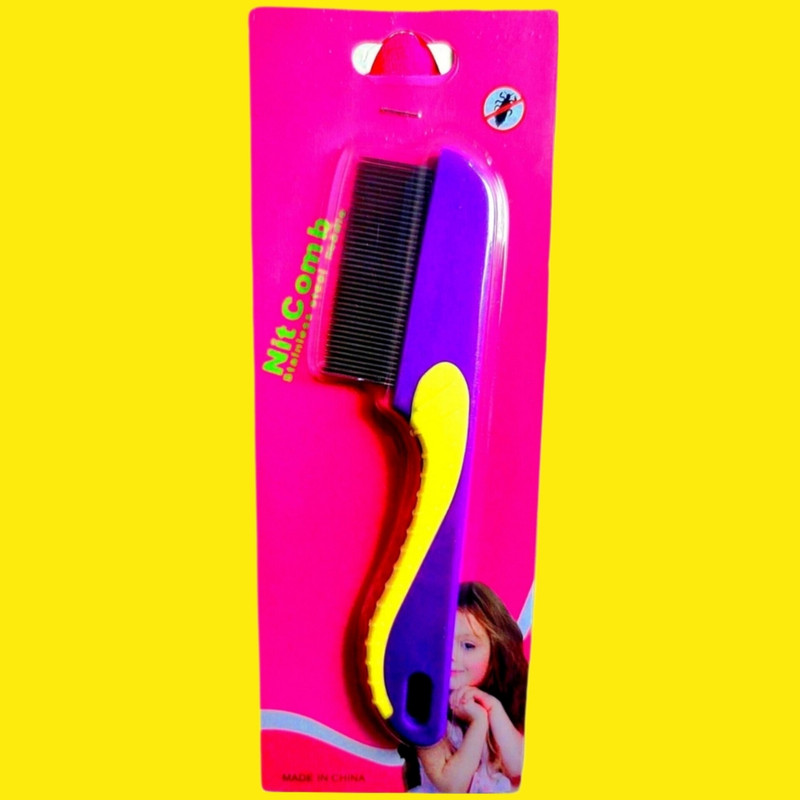 شانه ضد شپش مدل دندانه استیل