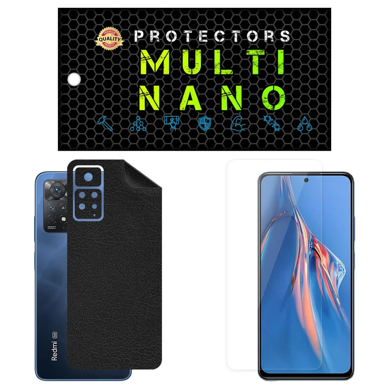 محافظ صفحه نمایش مولتی نانو مدل X-SFL مناسب برای گوشی موبایل شیائومی Redmi Note 11E Pro به همراه برچسب پوششی