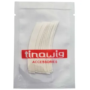 چسب کلاه گیس و پروتز مو تیناویگ مدل باریک کد SKN-TAP-10 بسته 10 عددی