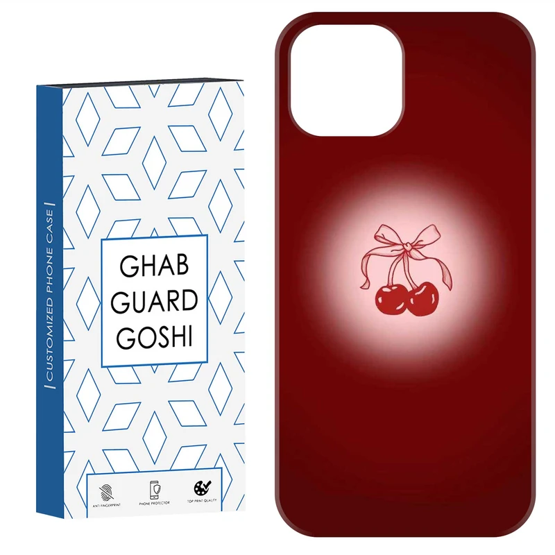 کاور قاب گارد گوشی طرح گیلاسی کد Dimo-857 مناسب برای گوشی موبایل اپل  IPHONE 12 / 12 PRO   
