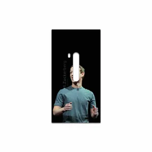 MAHOOT Mark Zuckerberg Cover Sticker for Nokia Lumia 920