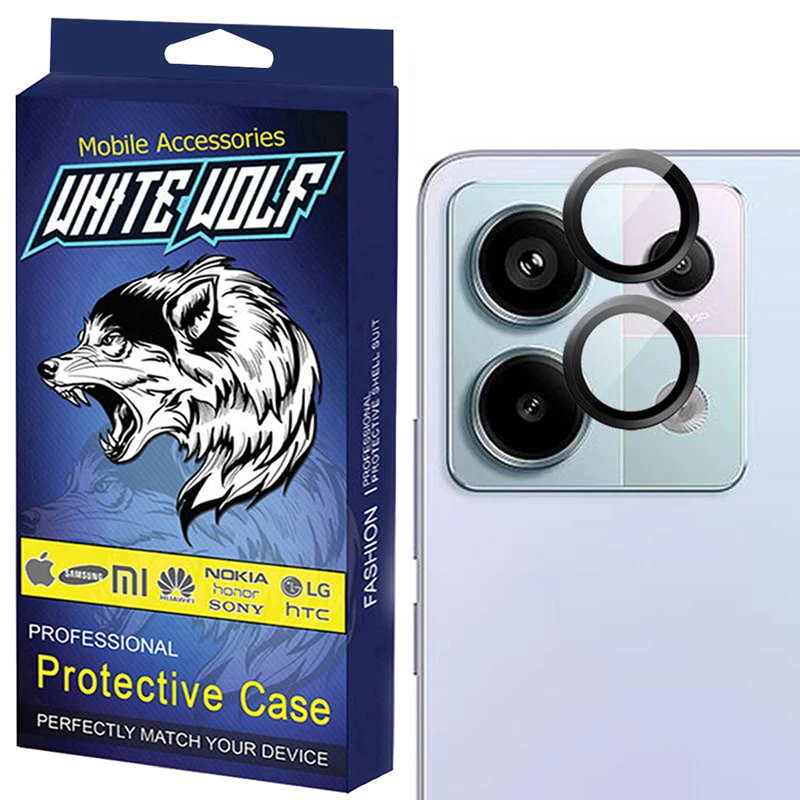محافظ لنز دوربین وایت ولف مدل W-Ring مناسب برای گوشی موبایل شیائومی Redmi Note 13 Pro 5G