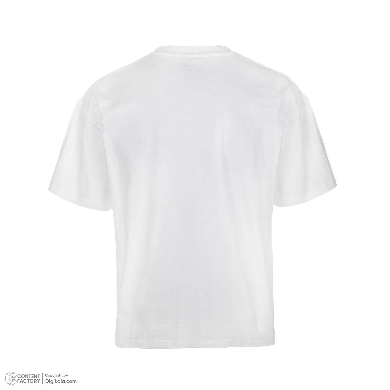 تی شرت اورسایز آستین کوتاه مردانه ژیار مدل افتاده -  - 3