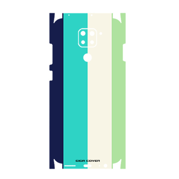 برچسب پوششی گیگا کاور کد fullskin rainbow 1 مناسب برای گوشی موبایل شیائومی Redmi Note 9