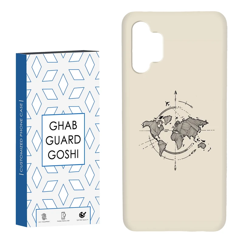 کاور قاب گارد گوشی طرح نقشه کد Dimo-175 مناسب برای گوشی موبایل سامسونگ Galaxy A13 4G / A32 5G