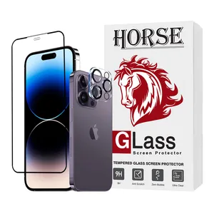 Horse MFUL3DHO Screen Protector With Camera Lens Protector For Apple iPhone 12 Pro