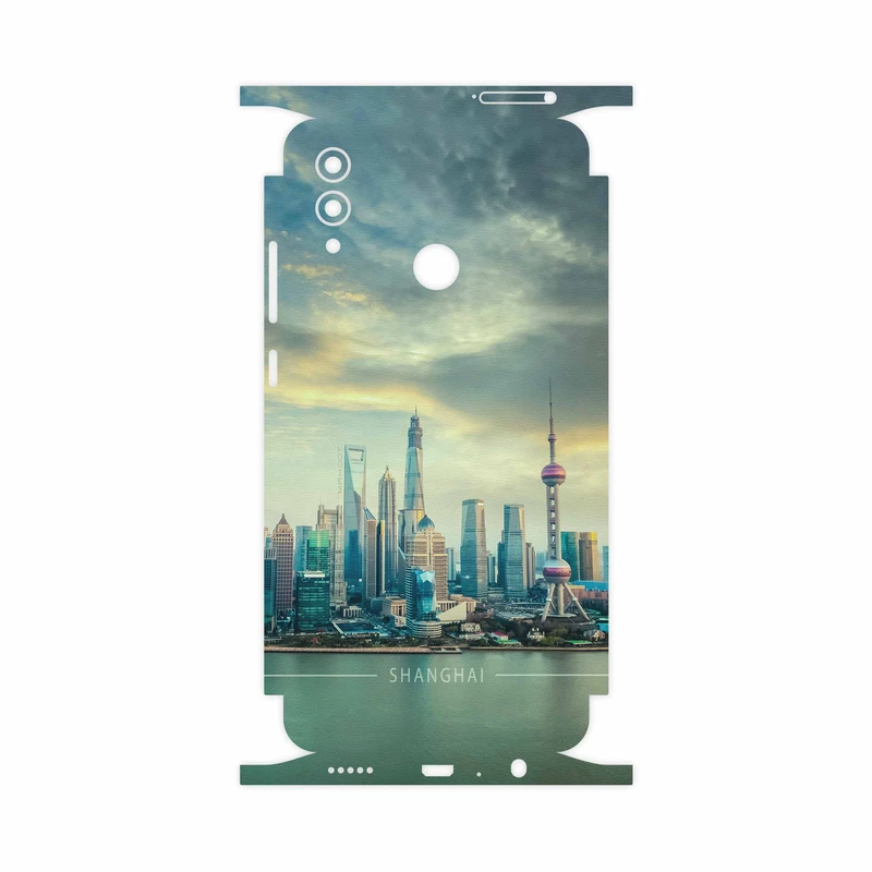 برچسب پوششی ماهوت مدل Shanghai City-FullSkin مناسب برای گوشی موبایل آنر 10 Lite