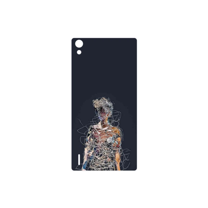 برچسب پوششی ماهوت مدل Strings Digital Art 1 مناسب برای گوشی موبایل هوآوی Ascend P7