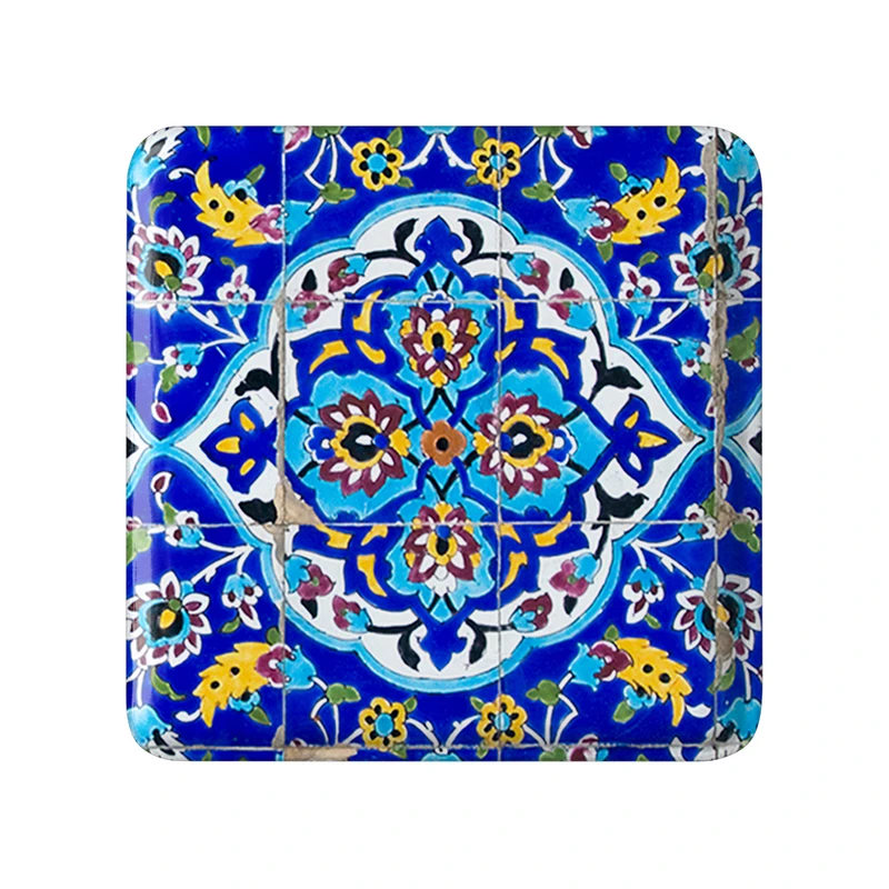 مگنت خندالو طرح کاشی کد 2162
