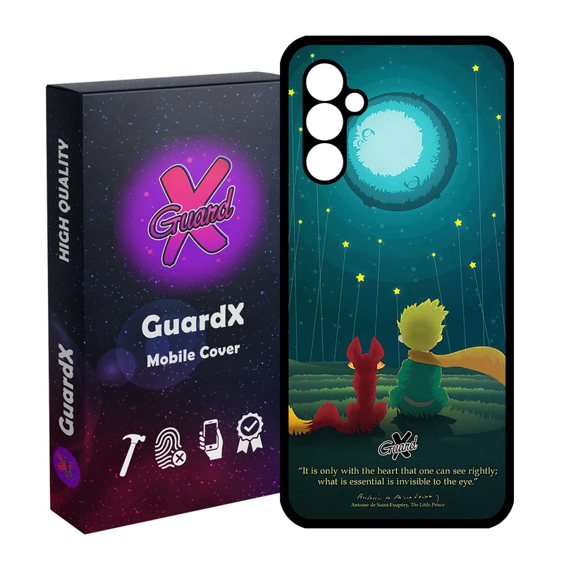 کاور گارد ایکس طرح Little Prince مدل Glass10053 مناسب برای گوشی موبایل سامسونگ Galaxy A24/A24 4G/M34 5G