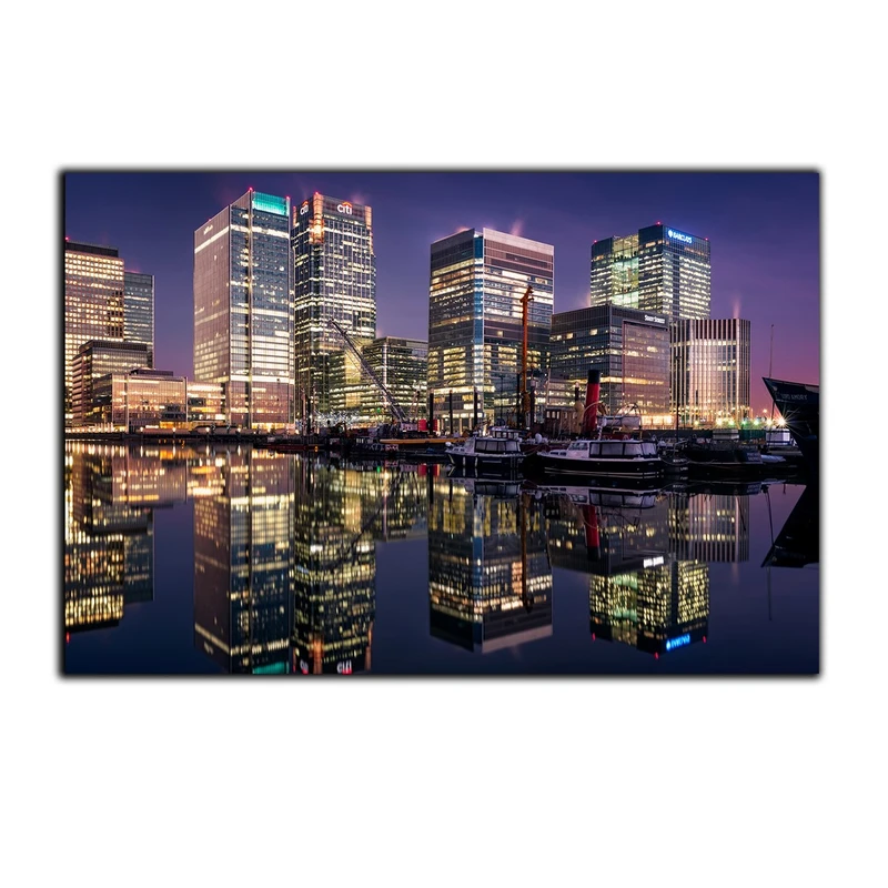 تابلو شاسی بکلیت طرح منظره شهری ملبورن مدل SH-S2833