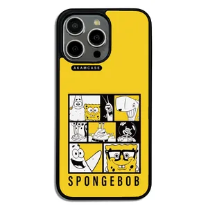 AKAM AMC-WA15PROMAX-SPONGE BOB3 Cover For Apple iPhone 15 Pro Max