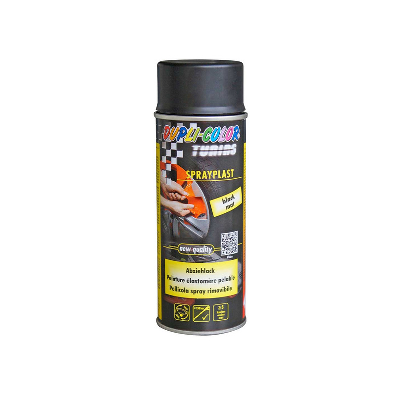 اسپری رنگ رینگ پلاست مشکی مات دوپلی کالر مدل sprayplast حجم 400 میلی لیتر اسپری رنگ رینگ پلاست مشکی مات دوپلی کالر مدل sprayplast حجم 400 میلی لیتر