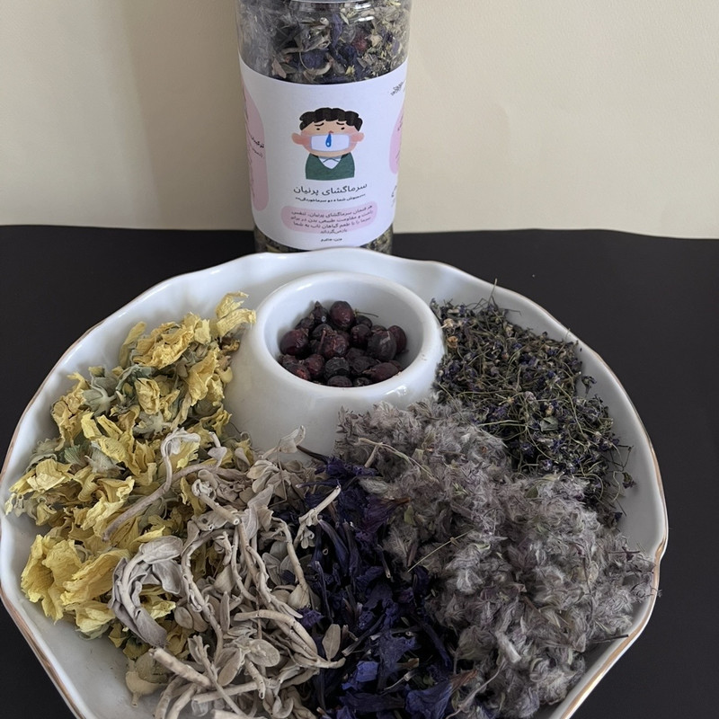 دمنوش گیاهی ضد سرماخوردگی پرنیان - 90 گرم