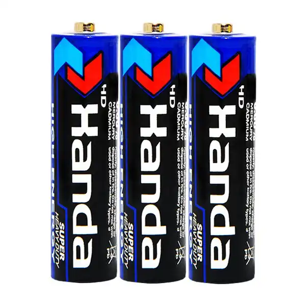 باتری نیم قلمی هاندا مدل Super مجموعه 3 عددی