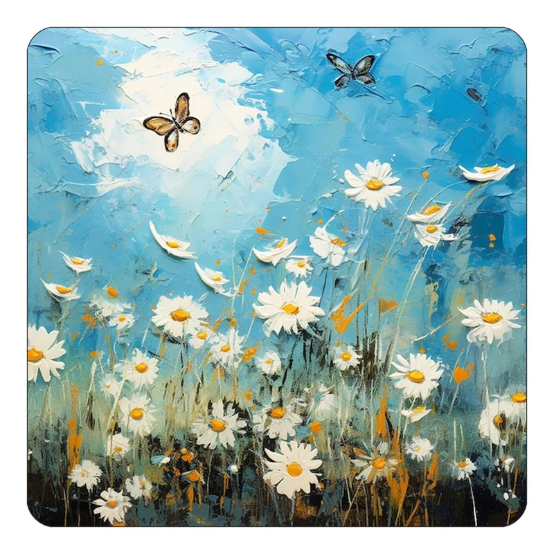 مگنت کاکتی طرح نقاشی رنگ روغن مدل mp71165