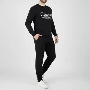 ست تی شرت و شلوار مردانه آریان نخ باف مدل Z 17633