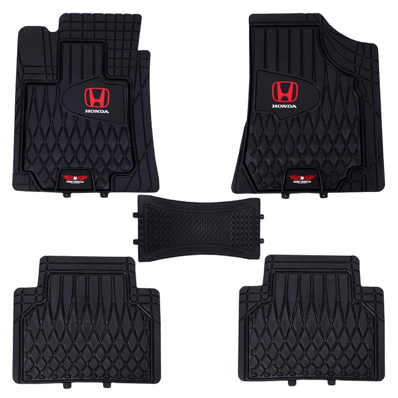 کفپوش خودرو لاستیکی 5 تکه ماهوت مدل Universal-HONDA