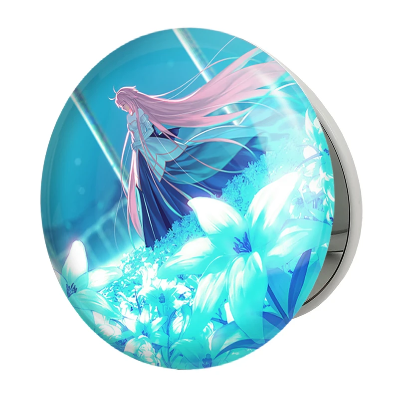 آینه جیبی خندالو طرح بازی تسوکی هیمه‌ (Tsukihime) مدل تاشو کد 34554