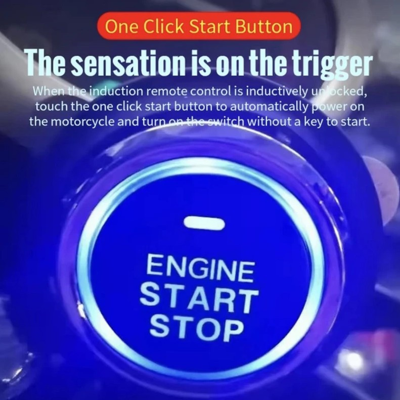 دزدگیر موتور سیکلت مدل کی لس کد E22