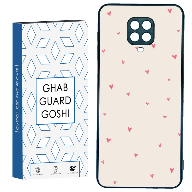 کاور قاب گارد گوشی طرح قلب کد TPU-177 مناسب برای گوشی موبایل شیائومی Redmi Note 9 pro / Note 9s