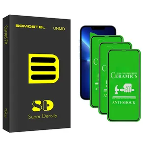 Somastel SD Glass Ceramics Screen Protector For Apple iPhone 13 Pro Max Pack Of 3