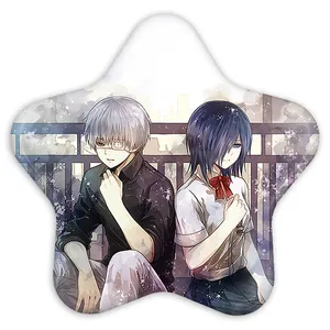 پیکسل خندالو طرح کانکی و توکا انیمه توکیو غول مدل ستاره ای کد 11881