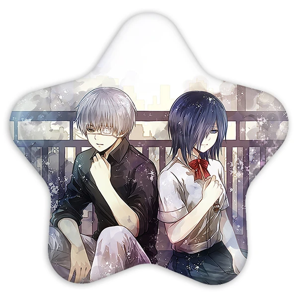 پیکسل خندالو طرح کانکی و توکا انیمه توکیو غول مدل ستاره ای کد 11881